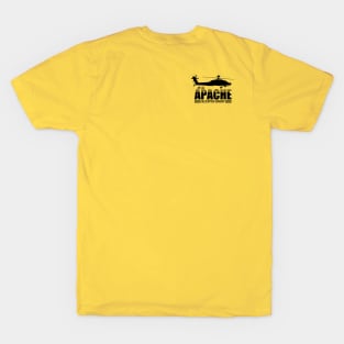 AH-64 Apache (Front and Back logo) T-Shirt